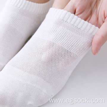 summer antislip women mesh invisible thin boat socks